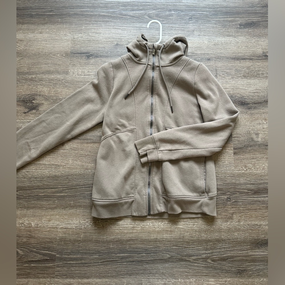 All in Motion Taupe Zip-Up Jacket